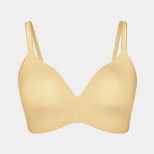 Knix WingWoman Contour Bra Buttercup 34A T-shirt Wireless Push-up NWT
